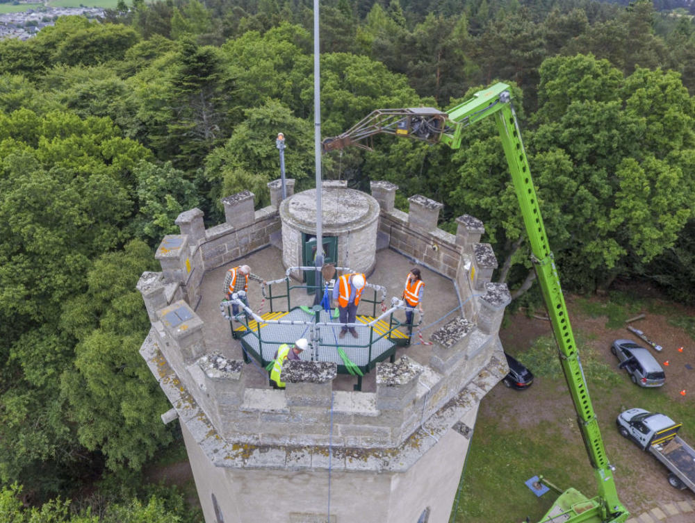 Nelsons Tower, Forres. Picture: Marc Hindley