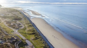 Findhorn east beach car park