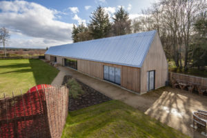 The Playful Garden Visitor Centre at Brodie Castle