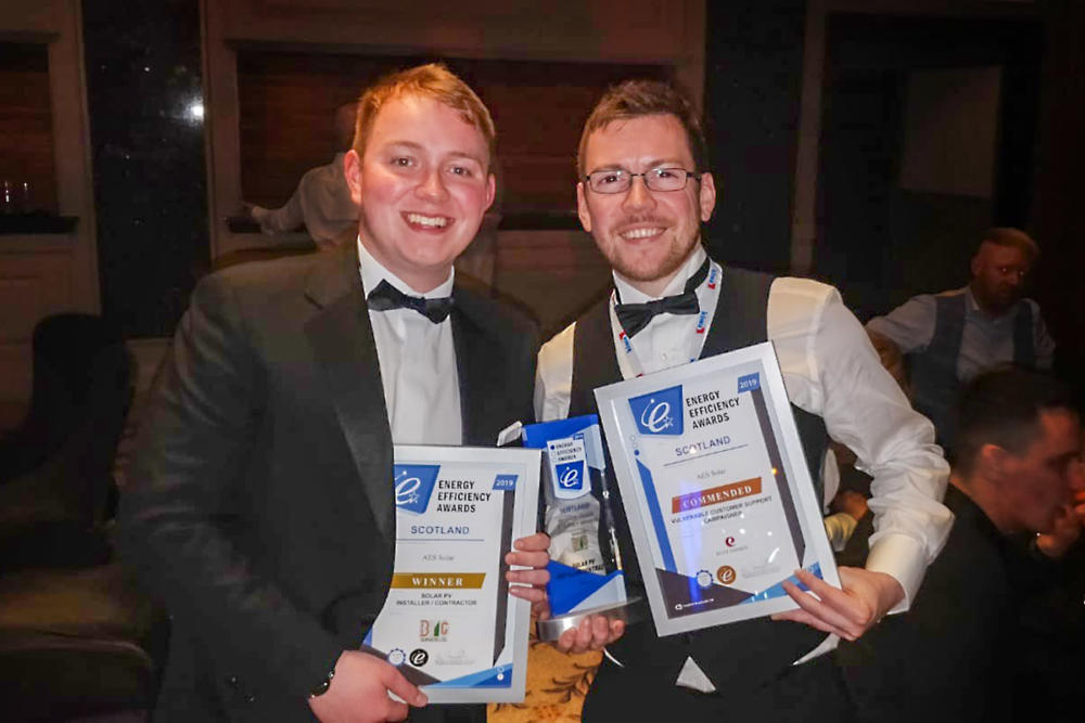 Cameron and Josh, AES Solar