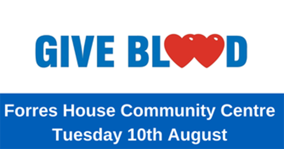 Give Blood in Forres